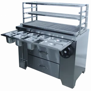 Мангал угольный Grill Master УММ/2 (Robata L1200) 11314 многофункциональный – купить в Краснодаре по цене завода