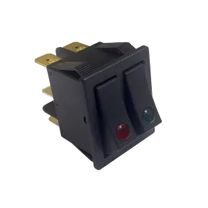 Переключатель питания двойной Crazy Pan 220-230в, для печей для пиццы cp-pol01, cp-pol11 – купить в Краснодаре по цене завода
