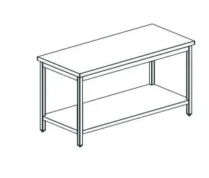 Стол производственный Apach Chef Line Lwt826Sh – купить по цене завода