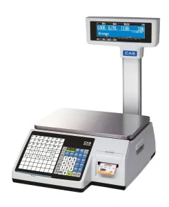Весы торговые Cas CL3000-15P (TCP-IP) с печатью этикеток (120мм) со стойкой – купить в Краснодаре по цене завода