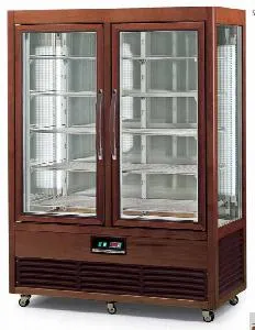Шкаф кондитерский холодильный Tecfrigo Saloon 1010Rg темный орех – купить по цене завода