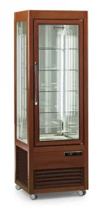 Шкаф кондитерский Дер.Остров. Saloon 350 Q свет.Орех – купить по цене завода