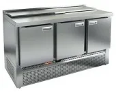 Купить стол для салатов hicold sle2-111sn (1/6) б/крышк. (+2/+10) 1485х600х850мм, 3двери в Краснодаре – цена завода, доставка до двери | RuOborudovanie.ru