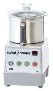 Куттер Robot Coupe R5-2V арт.24614 настольный объемом 5.9 л, скорость 1500 и 3000 об/мин – купить в Краснодаре по цене завода