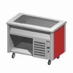 Купить прилавок для холодных блюд emainox egvr12 8035017 люд с охлаждаемой ванной на открытом шкафу в Краснодаре – цена завода, доставка до двери | RuOborudovanie.ru
