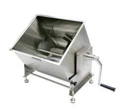Купить фаршемешалка kocateq fme40t ручная 40 л c откидным бункером, 1 осью и подкл. к приводу g22 в Краснодаре – цена завода, доставка до двери | RuOborudovanie.ru