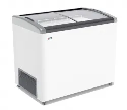 Купить ларь морозильный frostor gellar fg375e гнутое стекло серый – цена от завода, доставка до двери | RuOborudovanie.ru