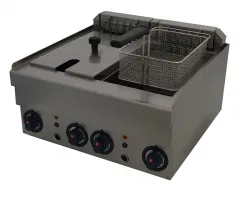 Купить фритюрница kogast ef-t60/2 арт.53441 2х10л – цена от завода, доставка до двери | RuOborudovanie.ru