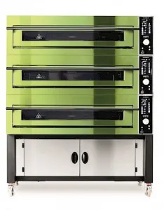 Печь для пиццы Oem-ali 635 L/3 электрическая серии SuperTop 3-камерная с подом 113*73 см – купить в Краснодаре по цене завода