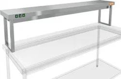 Купить полка тепловая hicold tp1-16/3 одноярусная настольная 1600х300х400мм в Краснодаре – цена завода, доставка до двери | RuOborudovanie.ru