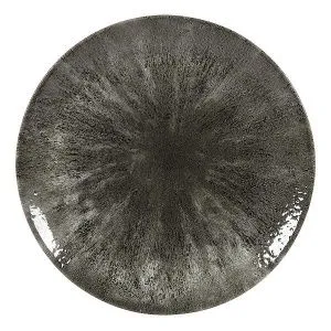 Тарелка мелкая 26СМ, без борта, цвет Stone Quartz Black, Studio Prints Stqbev101 – купить по цене завода