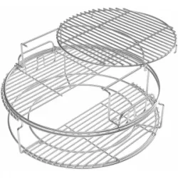 Купить набор многоуровневых стальных решеток для гриля l big green egg 120762 – цена от завода, доставка до двери | RuOborudovanie.ru