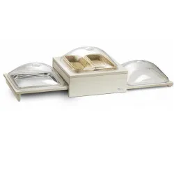 Купить поднос сервировочный buffet compact 50х42см h33см, складывающийся, с крышками, дерево 51602400 – цена от завода, доставка до двери | RuOborudovanie.ru