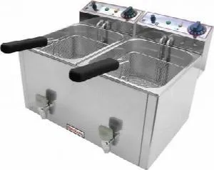 Фритюрница Beckers FR 8+8 LT на 16л, 6кВт, настольная, 530х450х360мм – купить в Краснодаре по цене завода