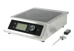 Купить плита индукционная kocateq zlic3500nwprobe настольная с 1 зон.нагр. и беспровод.термощупом в Краснодаре – цена завода, доставка до двери | RuOborudovanie.ru