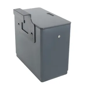 Ведро для мусора, FoodAtlas JAH-544, 3л (серый) – купить в Краснодаре по цене завода