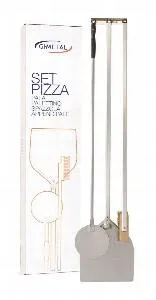 Лопата для пиццы Gimetal Set2 (набор) + лопата поворотная и щетка на держателе – купить в Краснодаре по цене завода