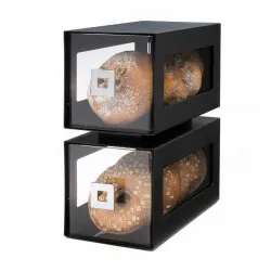 Диспенсер Bakery Bd101 акрил/сталь (черный) для выпечки, 2 уровня, 29,8Х15,9см H33см – купить в Краснодаре с доставкой Купить диспенсер bakery bd101 акрил/сталь (черный) для выпечки, 2 уровня, 29,8х15,9см h33см в Краснодаре – цена завода, доставка до двери | RuOborudovanie.ru