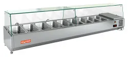 Витрина для ингридиентов Hicold VRTG1970 для стола Hicold Pzе3 – купить в Краснодаре с доставкой Купить витрина для ингридиентов hicold vrtg1970 для стола hicold pzе3 в Краснодаре – цена завода, доставка до двери | RuOborudovanie.ru
