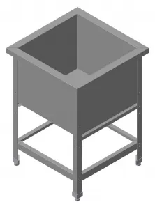 Ванна моечная T&T вмс-э/1-5,3/5,3 – купить в Краснодаре по цене завода
