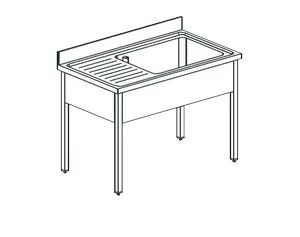Ванна котломоечная Apach Chef Line Lp187-115Lw – купить по цене завода