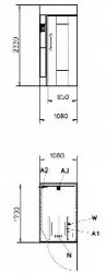 Купить шкаф расстоечный miwe mgt2-1 1дверь/2тележки 400х600 в Краснодаре – цена завода, доставка до двери | RuOborudovanie.ru