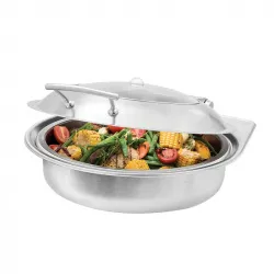 Купить мармит-чафиндиш rosseto sm289 нерж.сталь без базы круглый multi-chef d42хh17см настольн. в Краснодаре – цена завода, доставка до двери | RuOborudovanie.ru