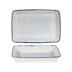 Форма для запекания 38Х25СМ H6,2См 3,5Л, Stonecast Hints, цвет Indigo Blue Shbirlbd1 – купить по цене завода