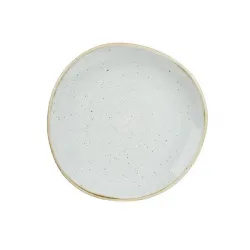 Купить тарелка мелкая "волна" 21см, без борта, stonecast, цвет duck egg blue sdesog81 – цена от завода, доставка до двери | RuOborudovanie.ru