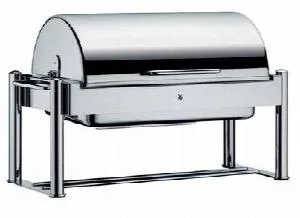 Чафинг-диш WMF Metropolitan 06.3940.6041 с крышкой круглый D43см H46см – купить в Краснодаре по цене завода
