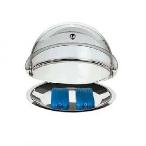Поднос для нарезки D38См H24См, с крышкой Roll-Top, с хладогентом, нерж.сталь и пластик 09082Aps – купить по цене завода