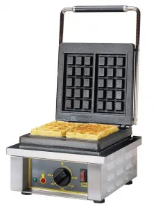 Вафельница Roller Grill GES10 бельгийские 1зона (2шт.100x170x22мм - чугун) – купить в Краснодаре по цене завода
