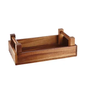 Поднос деревянный "ЯЩИК" 34Х20СМ H10См Buffet Wood Zcawrctc1 – купить по цене завода
