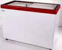 Купить ларь морозильный снеж млп-400 красный со стеклянной крышкой – цена от завода, доставка до двери | RuOborudovanie.ru