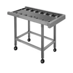 Купить стол 1145 мм на колесах apach chef line l717069 угловой для транспортировки посуды к посудомойке в Краснодаре – цена завода, доставка до двери | RuOborudovanie.ru