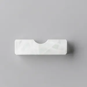 Подставка для палочек 6х2,5см H1,5см, стекло, серия Freeze Slab, цвет белый Fs-Sh-Wt – купить в Краснодаре по цене завода