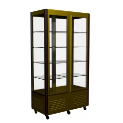 Купить витрина кондитерская полюс d4 vm 800-1 0109-0102 холодильный (r800c сarboma люкс) п0000005344.341 – цена от завода, доставка до двери | RuOborudovanie.ru
