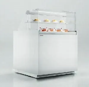 Витрина кондитерская Es system k Lcv Volans 02 0,9 б/бок,б/фронт.Панели Ral9003 – купить по цене завода