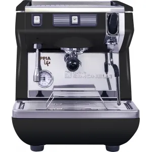 Кофемашина Appia Life 1gr S 220V black+high groups полуавтомат Nuova Simonelli – купить в Краснодаре по цене завода