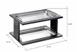Купить витрина linea buffet 2-ярусный для фр. 51131056 в Краснодаре – цена завода, доставка до двери | RuOborudovanie.ru