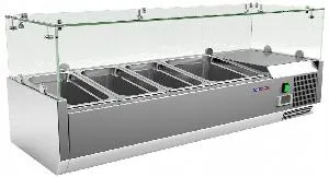Витрина холодильная настольная Cooleq Vrx 1200/380 – купить в Краснодаре по цене завода
