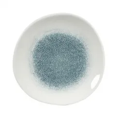 Купить тарелка мелкая "волна" 21см, без борта, цвет raku jade green, studio prints rkjgog81 – цена от завода, доставка до двери | RuOborudovanie.ru