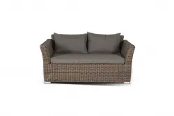 Купить лаунж-зона 4sis капучино дабл (коричневый) арт.kds3s2ct-5-set brown из искус.ротанга в Краснодаре – цена завода, доставка до двери | RuOborudovanie.ru