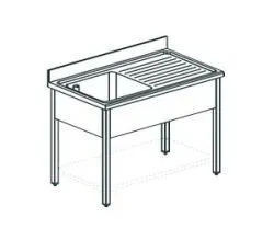 Купить ванна моечная apach chef line ls146-54rwsh – цена от завода, доставка до двери | RuOborudovanie.ru