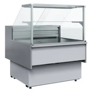 Витрина холодильная Полюс GC110 SM 1,25-1 (ВХС-1,25 Carboma GC110) (СТАЛЬ) – купить в Краснодаре по цене завода