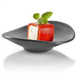 Купить набор емкостей для закусок serveware 10,8х9,8см h2,8см, 12шт., меламин, цвет черный mel007 – цена от завода, доставка до двери | RuOborudovanie.ru