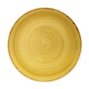 Тарелка мелкая 26СМ, без борта, Stonecast, цвет Mustard Seed Yellow Smssev101 – купить по цене завода