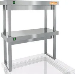 Купить полка тепловая hicold tp2-6/4 двухъярусная настольная (600х400х800мм) в Краснодаре – цена завода, доставка до двери | RuOborudovanie.ru