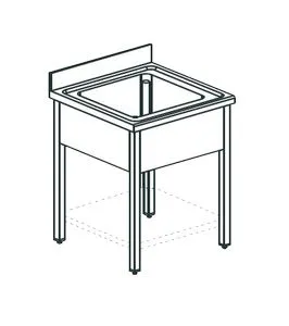 Ванна моечная Apach Chef Line Ls86-54Sh – купить по цене завода