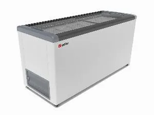 Ларь морозильный Frostor FG600C серый со стеклянной крышкой – купить в Краснодаре по цене завода